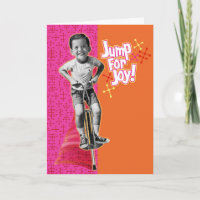 Pogo Stick - Jump For Joy! Retro verjaardag