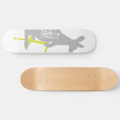 Pogo-Stick Kangaroo Skateboard Deck (Horz)