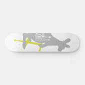 Pogo-Stick Kangaroo Skateboard Deck (Horz)