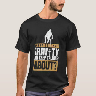 Pogo Stick Stuiteren Zwaartekracht Controles Pogo T-shirt