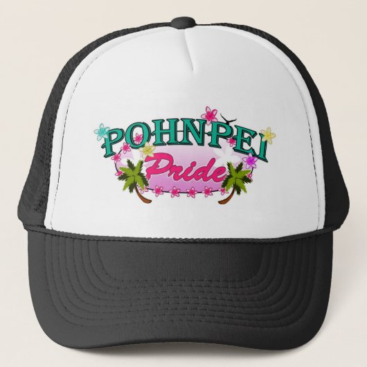 Pohnpei Pride Trucker Pet (Voorkant)