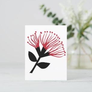 Pohutukawa Flower, Nieuw-Zeeland Briefkaart