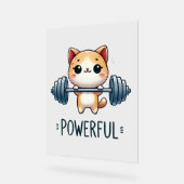 Poids de levage de chats puissants, jolie Gym Kitt (Angle)