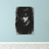 Poids du silence - toile de réflexion encrée (Insitu (Plancher de Bois))