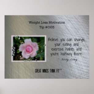Poids Motivation Poster Tip #0105