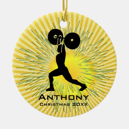 Poids personnalisé Ascenseur Ornement (Devant)