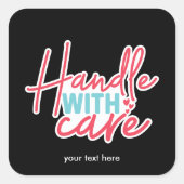 Poignée avec autocollant (Devant)