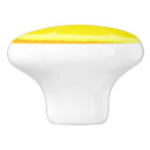 Poignée de bouton de tranche de citron jaune (Côté)