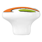 Poignée de céramique design et colorée (Côté)