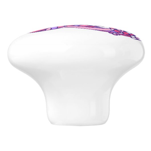 Poignée de la lettre décorative L monogrammée (Côté)