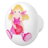 Poignée de la poupée d'aquarelle d'art de la poupé (Droite)