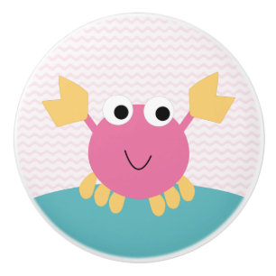 Poignée de mer Crabe Crabe Crabe Tissu Tirer Bouto