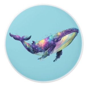 Poignée de porte Baleine Arc-en-ciel