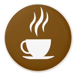 Poignée de porte de café