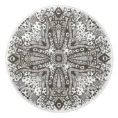 Poignée de porte en céramique Art Ink (Devant)