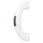 Poignée De Porte En Céramique Bulles cassées Ceramic Knob (Côté)