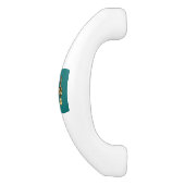 Poignée De Porte En Céramique Fractal Inuit Hunter (Côté)