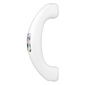 Poignée De Porte En Céramique L'amour n'est pas un mur, c'est un pont (Côté)