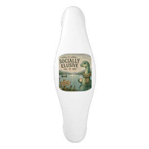 Poignée De Porte En Céramique Nessie insaisissable socialement Cryptide cosy Loc
