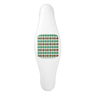 Poignée De Porte En Céramique Paillettes de diamant multicolores