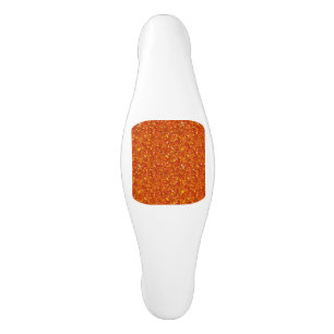 Poignée De Porte En Céramique Sinopia Orange Pailleté