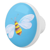 Poignée de porte en forme d'abeille insecte mignon (Droite)