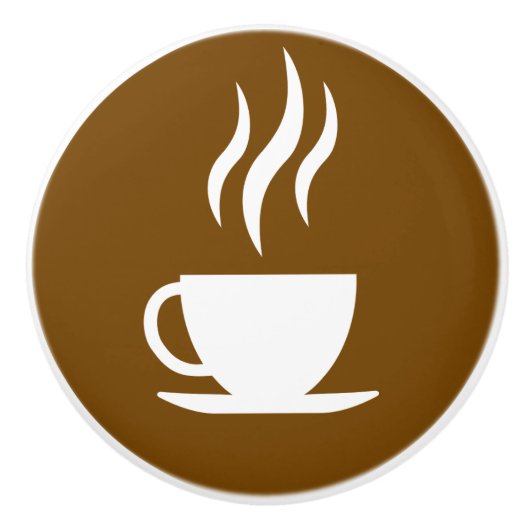 Poignée de porte en forme de café (Devant)