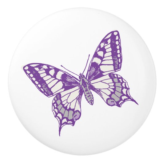 poignée de porte en forme de papillon swallowtail (Devant)