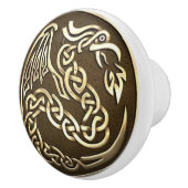 Poignée de porte ou de tiroir de style celtique (Droite)