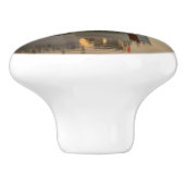 Poignée de porte, photo bateaux de pêche (Côté)