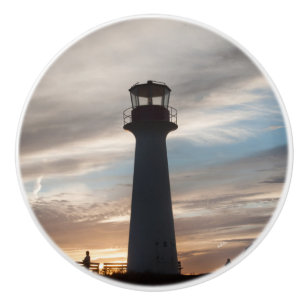 Poignée de porte, photo d'un phare