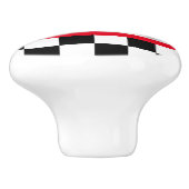 Poignée de porte quadrillée par voiture de course (Côté)