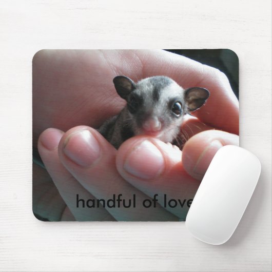 poignée de tapis de souris d'amour (Avec souris)