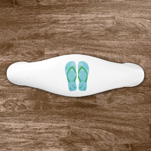 Poignée De Tiroir En Céramique Blue Fish Summer Beach Flip Flops Porte Knoth