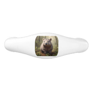 Poignée De Tiroir En Céramique "Caché dans le bush : un wombat australien dans la