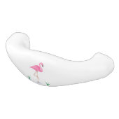 Poignée De Tiroir En Céramique Flamant rose rose (Angle)