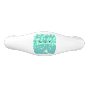 Poignée De Tiroir En Céramique Simple bleu de mer paillettes scintillement étoile