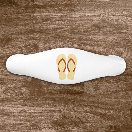 Poignée De Tiroir En Céramique Thème de plage d'été jaune