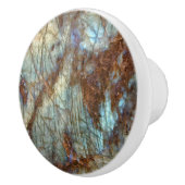 Poignée de tiroir en cristal imprimé de labradorit (Droite)