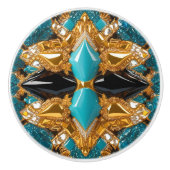 Poignée en céramique avec couleurs Bahamas (Devant)