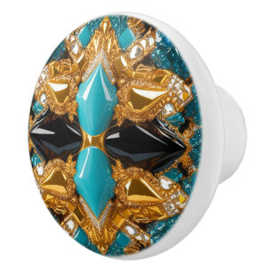 Poignée en céramique avec couleurs Bahamas