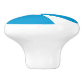 Poignée en céramique avec drapeau de Bavière (Côté)