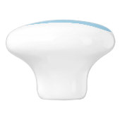 Poignée en céramique avec drapeau de Chicago City, (Côté)