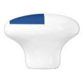 Poignée en céramique avec drapeau de Finlande (Côté)