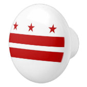 Poignée en céramique avec drapeau de Washington DC (Droite)