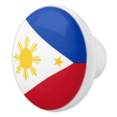 Poignée en céramique avec drapeau des Philippines (Droite)