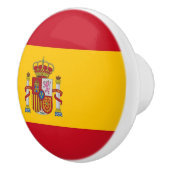 Poignée en céramique avec drapeau d'Espagne (Droite)