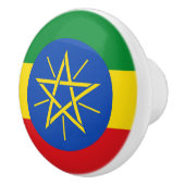 Poignée en céramique avec drapeau d'Ethiopie (Droite)