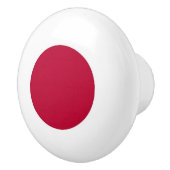 Poignée en céramique avec drapeau du Japon (Droite)