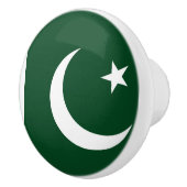 Poignée en céramique avec drapeau du Pakistan (Droite)